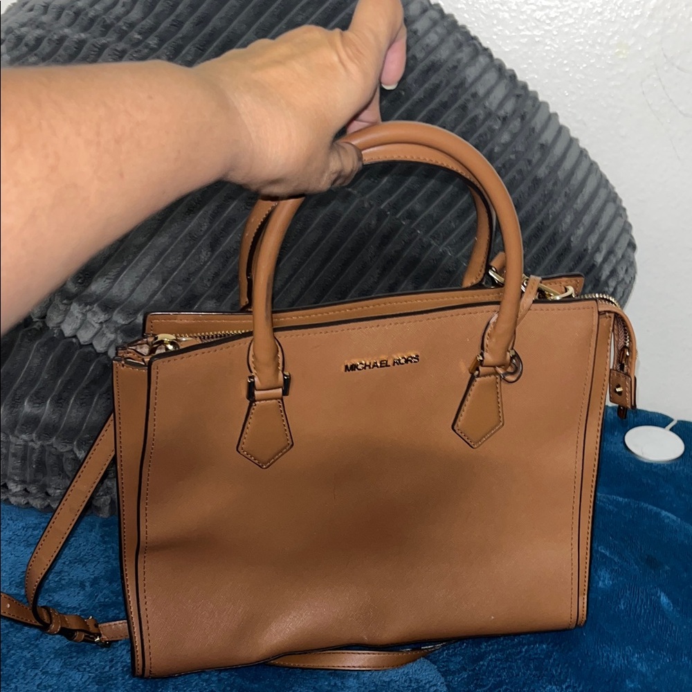 Michael Kors Brown Satchel Bag